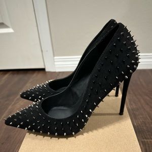 Steve Madden Spike Suede Heels